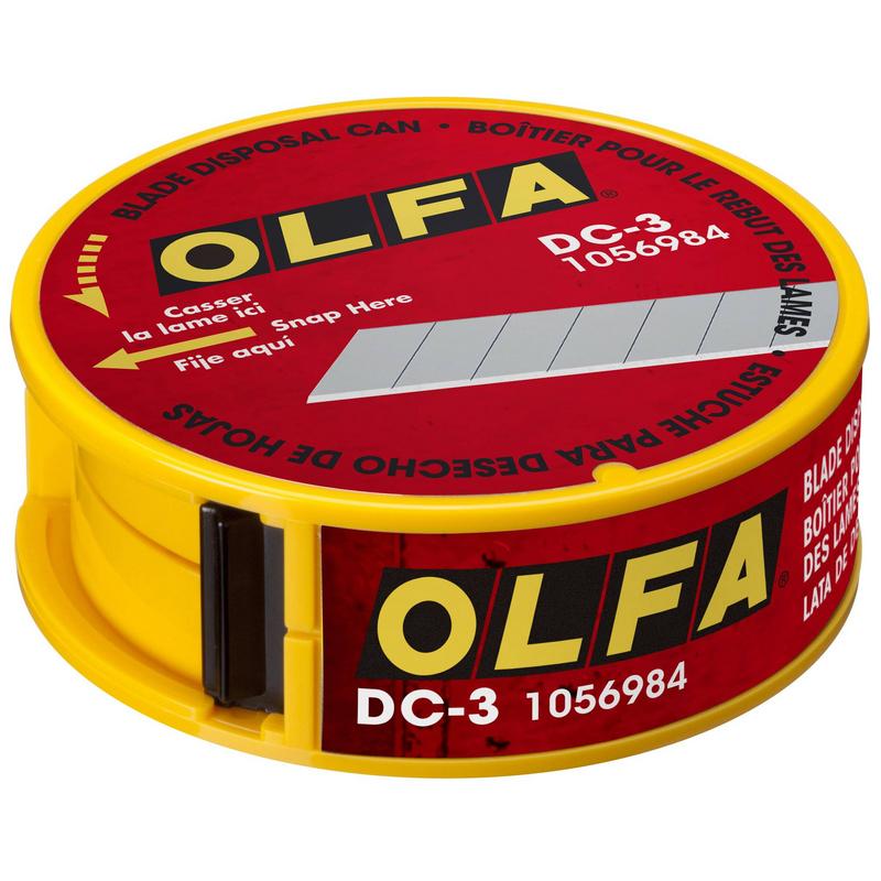 OLFA 1056984, DC-3 Pocket-Size Blade Disposal Can