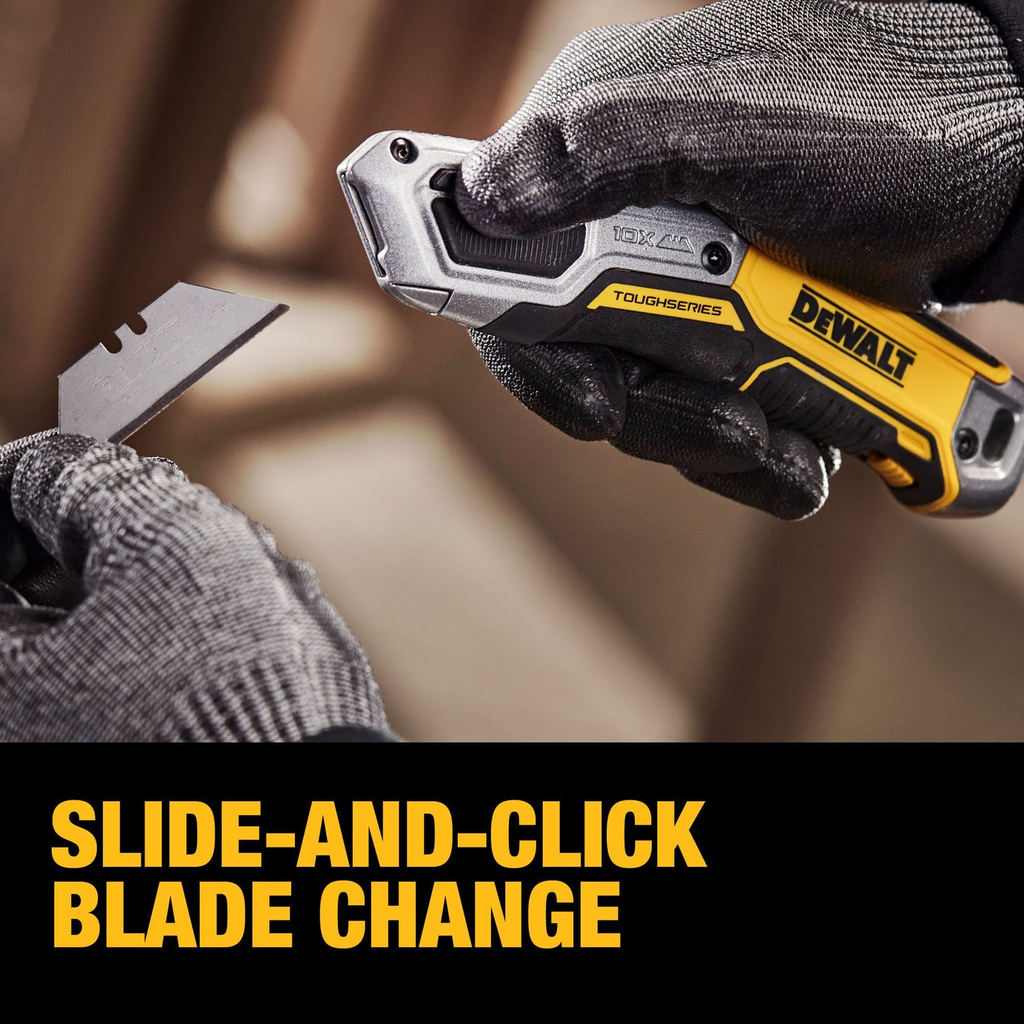 DEWALT DWHT10999, TOUGHSERIES Retractable Utility Knife SKU#:  DWHT10999