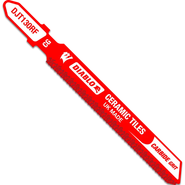 Diablo DJT130RF, 3-1/4" Carbide Grit Jig Saw Blade for Ceramic Tile & Glass