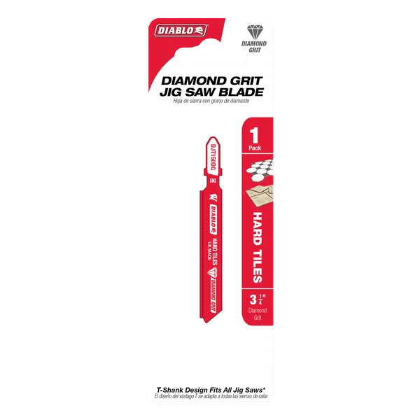 Diablo DJT150DG, 3-1/4" Diamond Grit Jig Saw Blade for Hard Tile