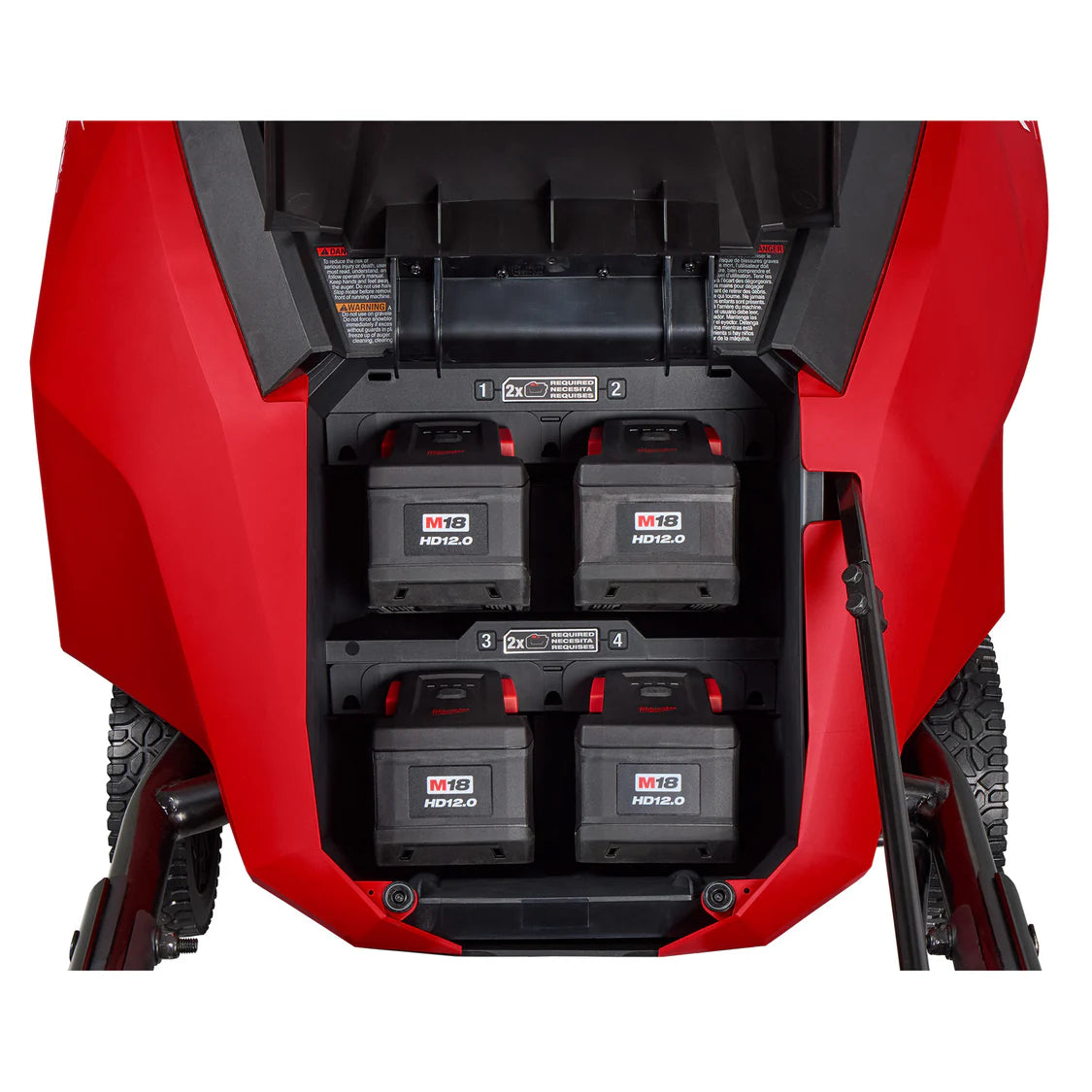 Milwaukee 3036-22HD, M18 FUEL™ 21" Auger Propelled Dual Battery Single Stage Snow Blower Kit