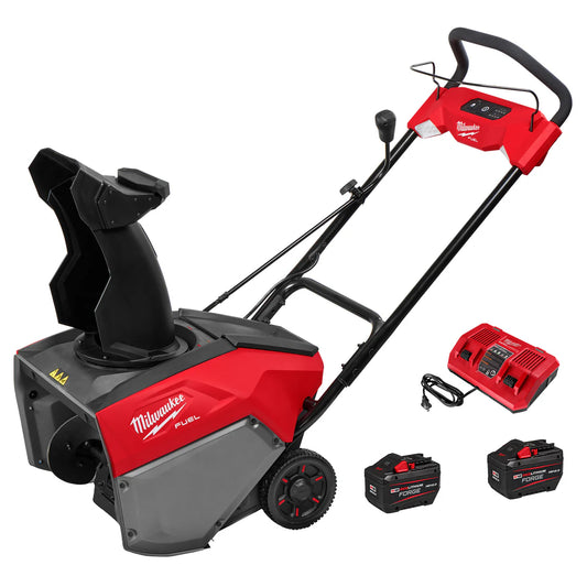 Milwaukee 3036-22HD, M18 FUEL™ 21" Auger Propelled Dual Battery Single Stage Snow Blower Kit