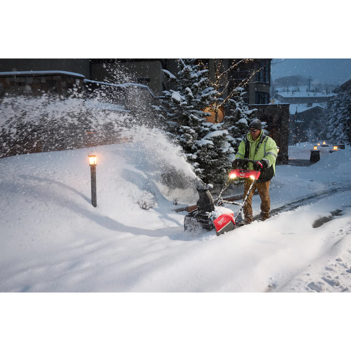 Milwaukee 3036-22HD, M18 FUEL™ 21" Auger Propelled Dual Battery Single Stage Snow Blower Kit