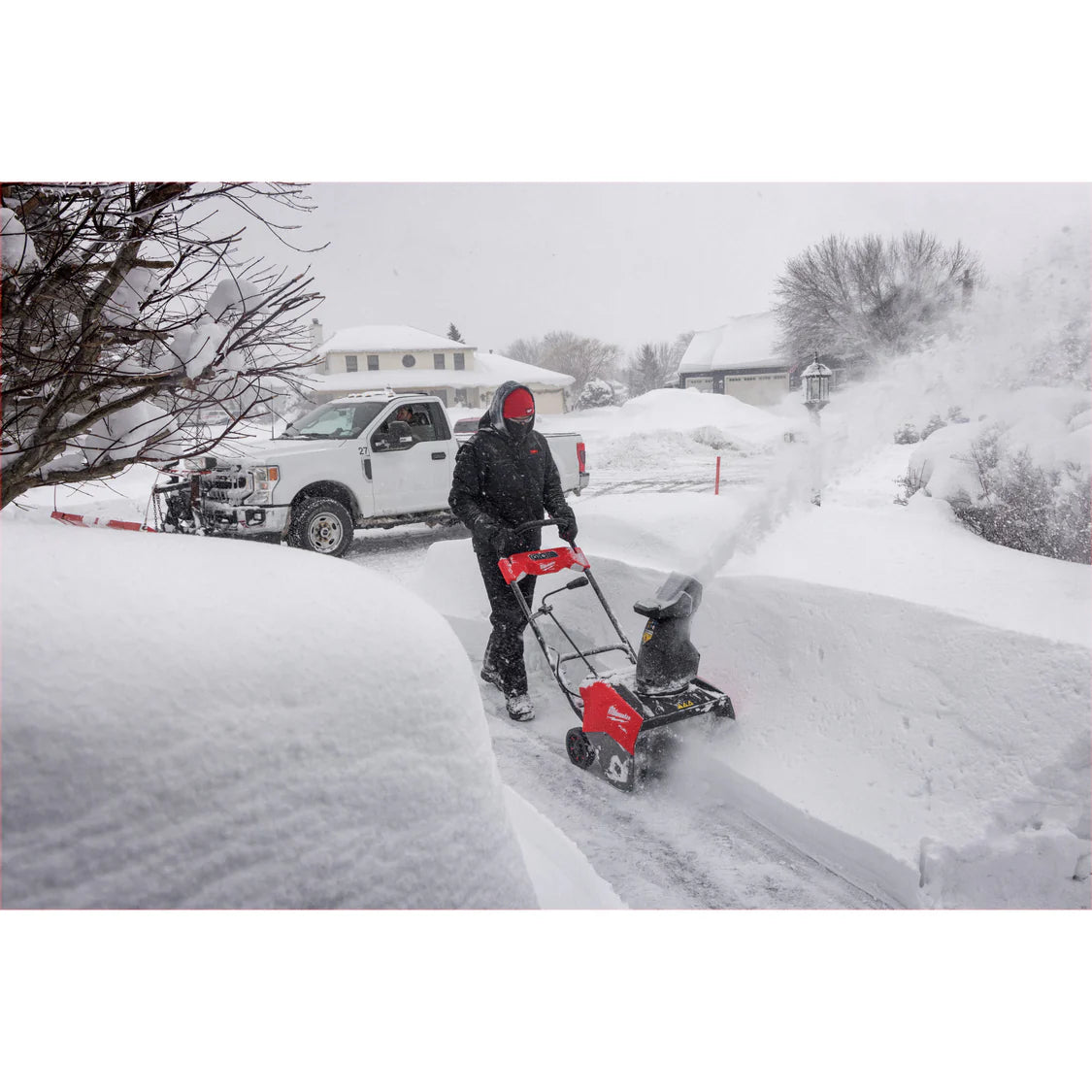 Milwaukee 3036-22HD, M18 FUEL™ 21" Auger Propelled Dual Battery Single Stage Snow Blower Kit