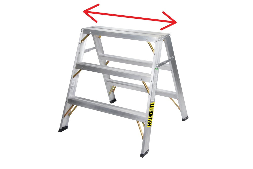 Featherlite 3703, 3′ Aluminum Sawhorse (IN-STORE PICKUP ONLY)