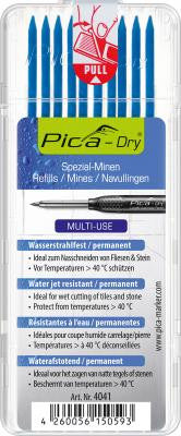 Pica 4041, Pica DRY Refill-Set blue (10)