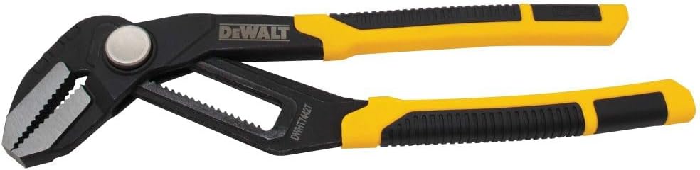 DEWALT DWHT74427, 10'' STRAIGHT JAW PUSHLOCK PLIERS