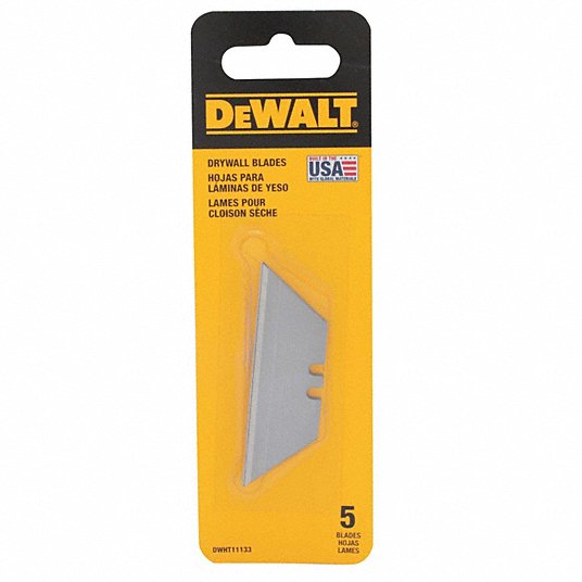 DEWALT DWHT11133, Drywall Utility Blades (5 Pk)