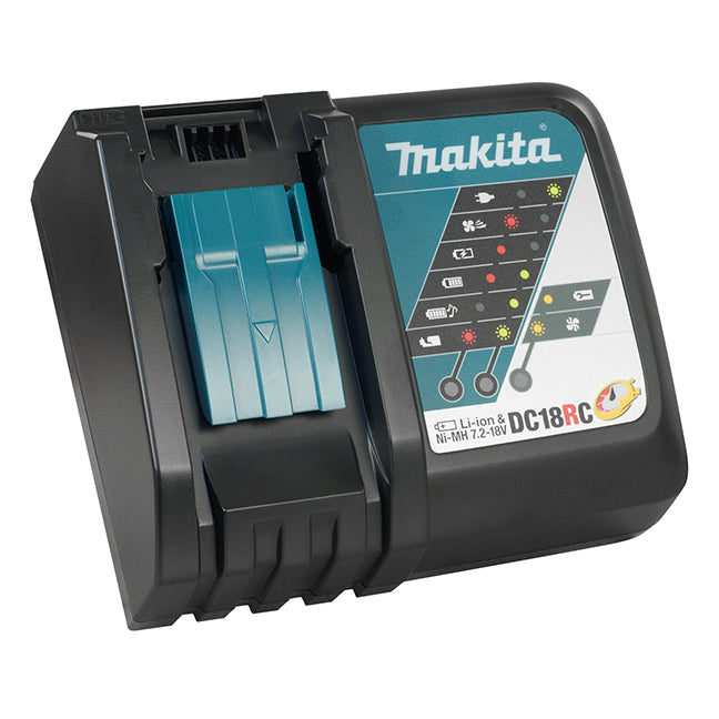 Makita DLX2412T, 18V LXT 2-Tool Combo Kit 5.0Ah Kit With Case (DHP486Z+DTD154Z)