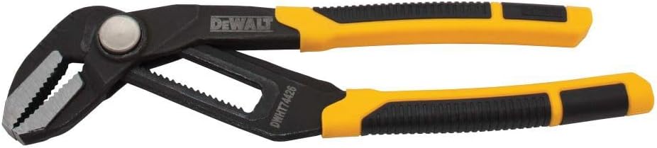 DEWALT DWHT74426, 8'' STRAIGHT JAW PUSHLOCK PLIERS