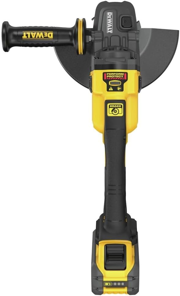 DEWALT DCG460X2, 60V Max 7 "-9" Large Angle Grinder Kit (9.0 Ah)