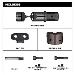 Milwaukee 48-44-0276, M18 FUEL 10ga DIE HOLDER KIT