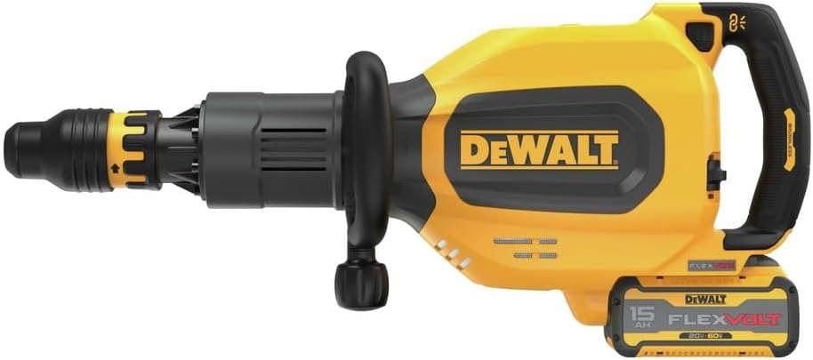 DEWALT DCH911Z2, 60V 27 Lbs. SDS MAX Inline Chipping Hammer Kit