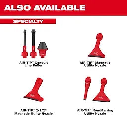 Milwaukee 49-90-2033, AIR-TIP™ 2 1/2" Magnetic Utility Nozzle