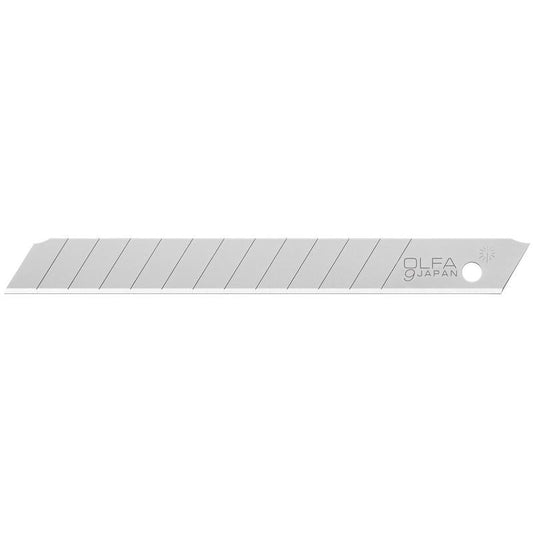 OLFA 5010, 9mm AB Silver Snap Blades - 10 Pack (AB-10B)