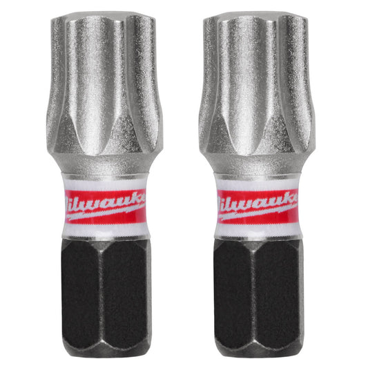 Milwaukee 48-32-4991, SHOCKWAVE™ Impact Duty 1" T45 Insert Bits 2Pk