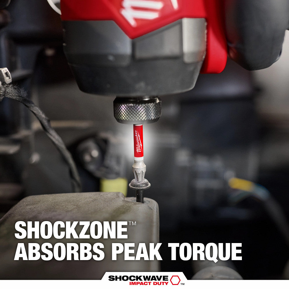 Milwaukee 48-32-6002, SHOCKWAVE™ Impact Duty 2" T50 Impact Bits 2Pk