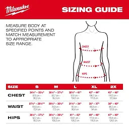 Milwaukee F200B-21,   M12 BLACK HEAT WOMENS HOODIE KIT