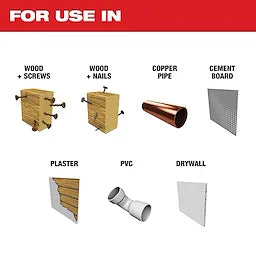 Milwaukee 49-25-1525, OPEN-LOK 1-3/8" TITANIUM ENHANCED CARBIDE TEETH MULTI-MATERIAL BLADE 5PK