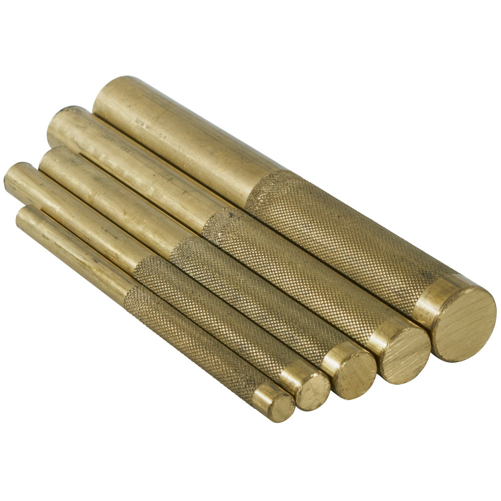 Klein Tools 4BPSET5, Brass Punches 5 Piece Set