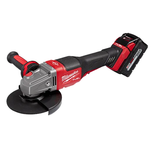 Milwaukee 2980-22, M18 FUEL 4-1/2" - 6" Braking Grinder Paddle Switch, No-Lock Kit (2 Batt)