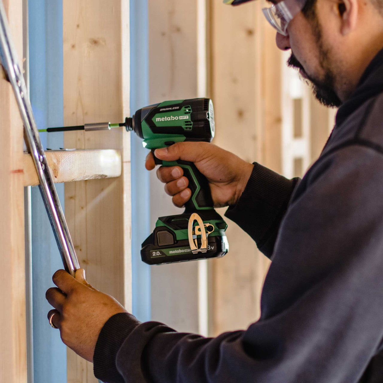 Metabo HPT WH18DEXM, 18V MultiVolt Cordless Impact Driver Kit