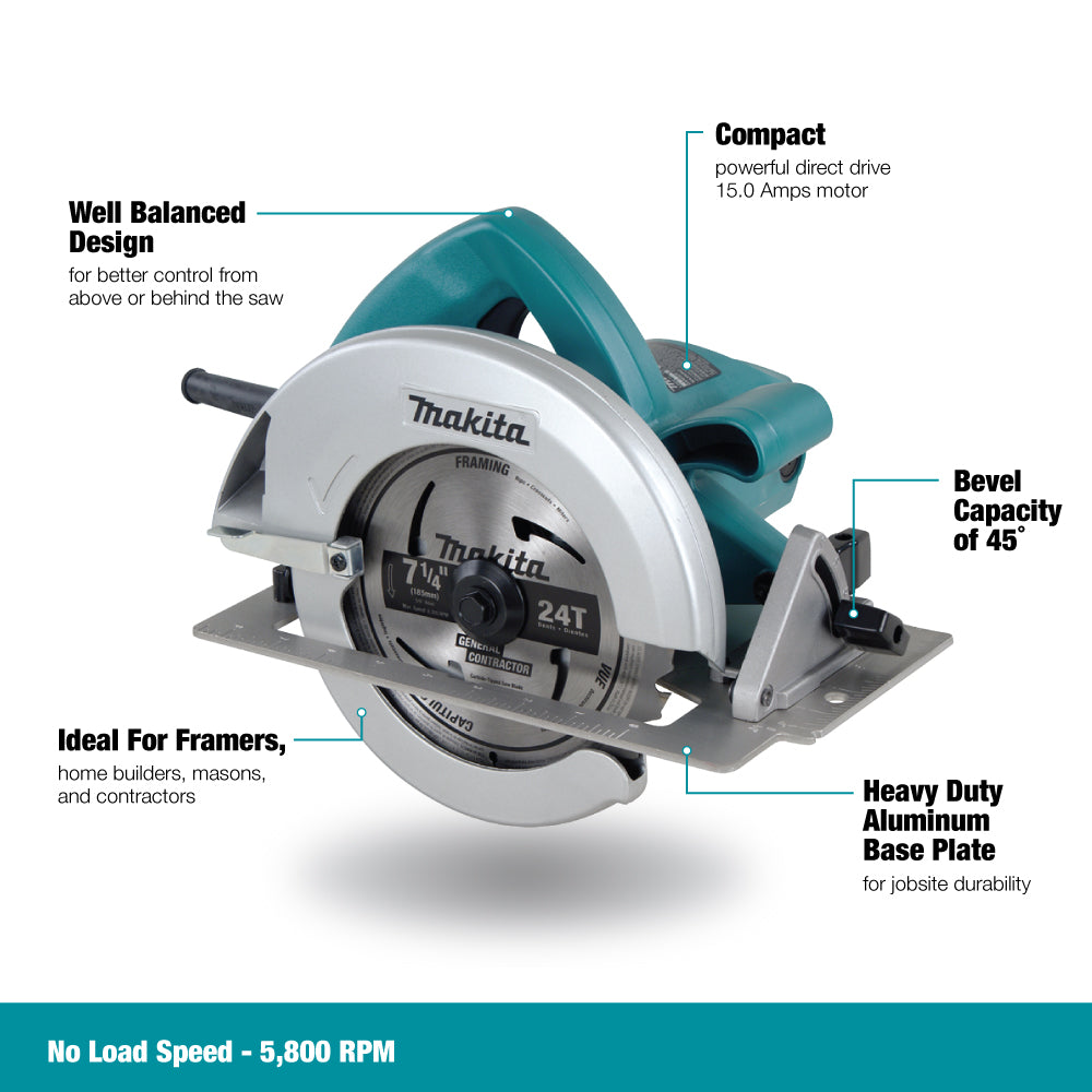 Makita 5007NB, 7 1/4" Circular Saw