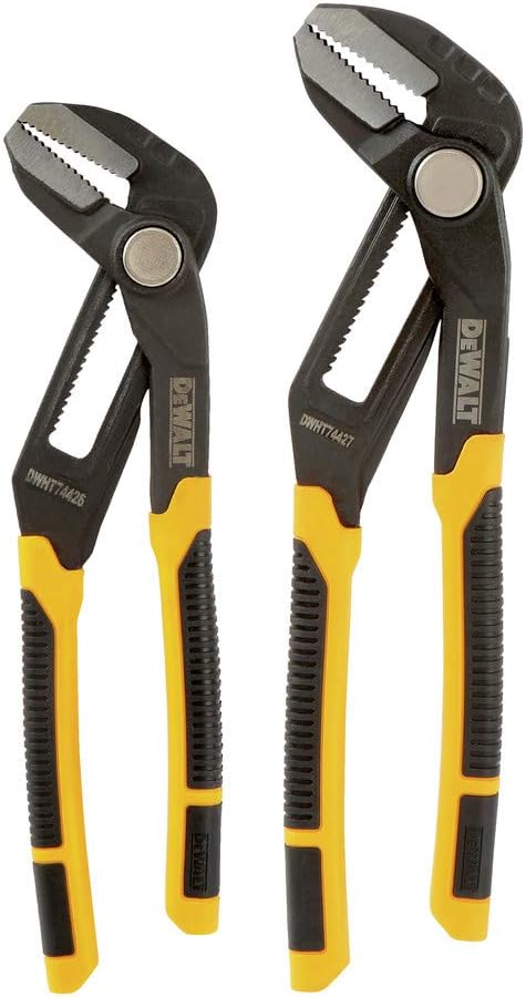 DEWALT DWHT74428, 8"and 10" Pushlock Pliers Set