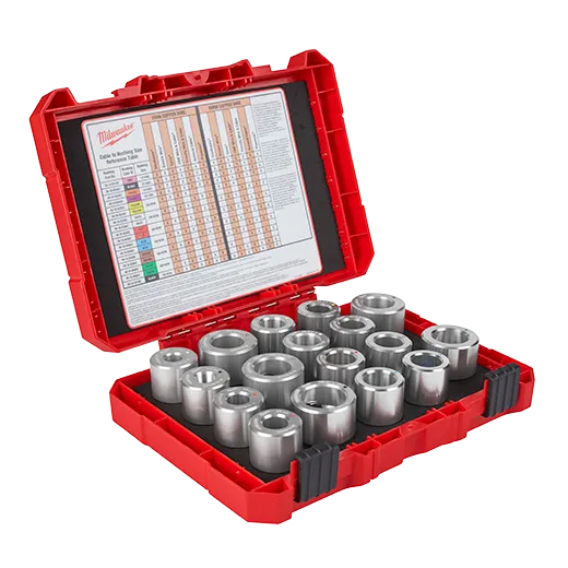 Milwaukee 49-16-BKITS, 1/0 AWG - 750 MCM Cu with 17 THHN / XHHW Bushings