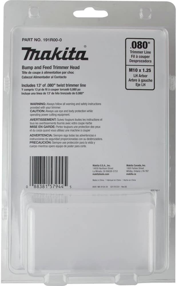 Makita 191R00-0, Rapid Load Bump & Feed Trimmer Head