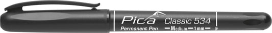 Pica 534/46, Permanent-Pen 'M' black, round tip, 1,0mm