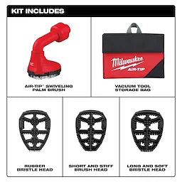 Milwaukee 49-90-2020, AIR-TIP™ Swiveling Palm Brush
