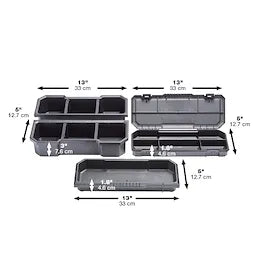 Milwaukee 31-01-8424, Replacement Bins of 48-22-8424 PACKOUT Tool Box