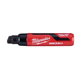 Milwaukee 48-22-3265, INKZALL Extra Large Chisel Tip Black Marker