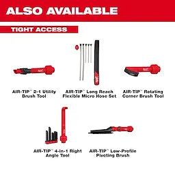 Milwaukee 49-90-2028, AIR-TIP™ 2-in-1 Utility Brush Tool