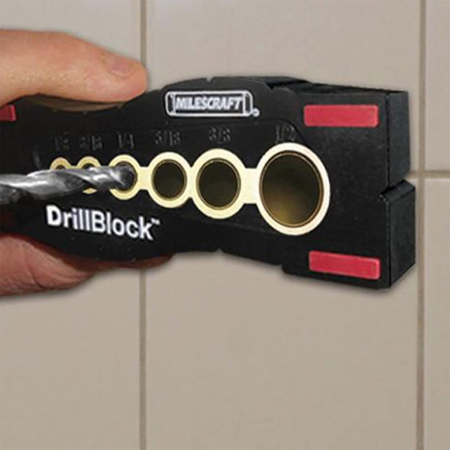 Milescraft 1317, Drill Block (8 piece bulk in display)