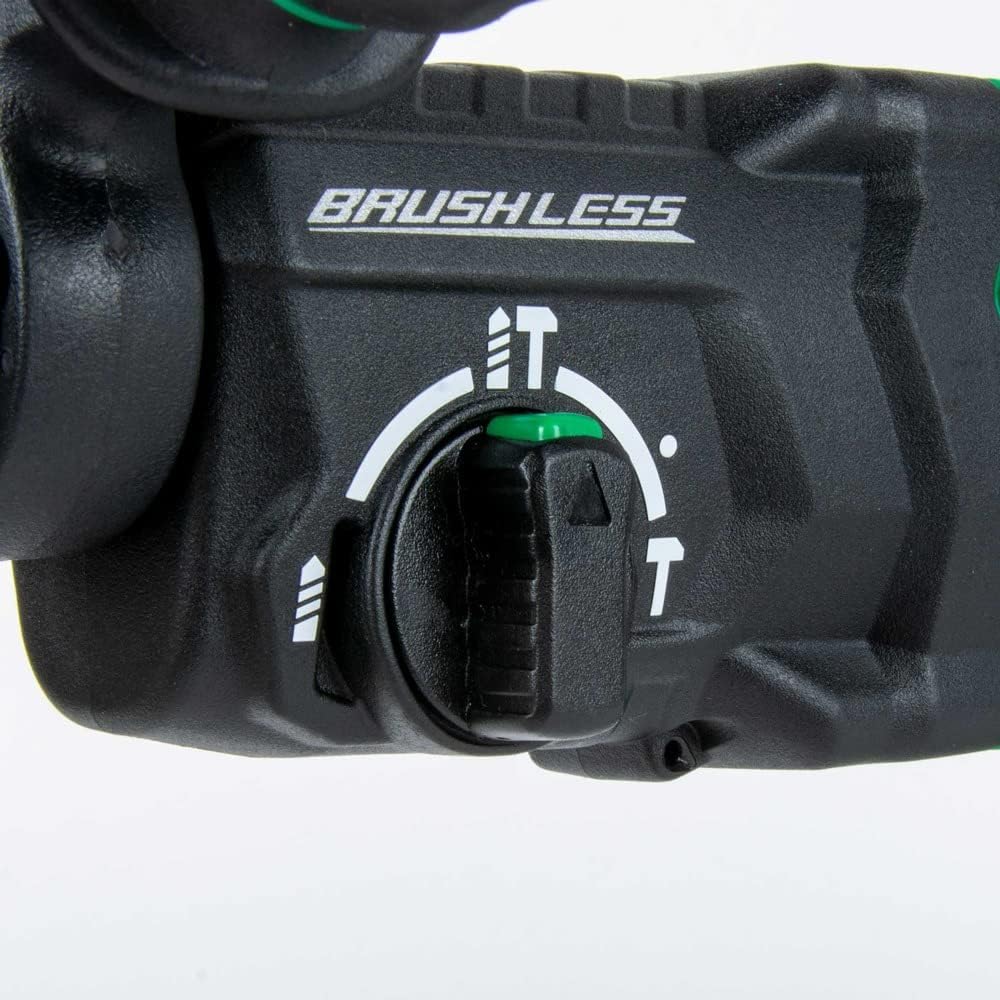 Metabo-HPT DH3628DDQ4M, Metabo HPT 36V MultiVolt Brushless 1-1/8" SDS Plus D-Handle Rotary Hammer (Tool Only)