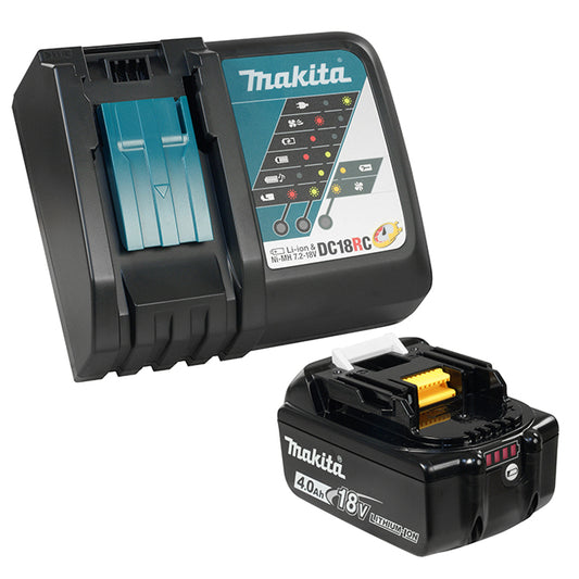 Makita Y-00284, Charger (DC18RC) + Battery (BL1840B) Kit