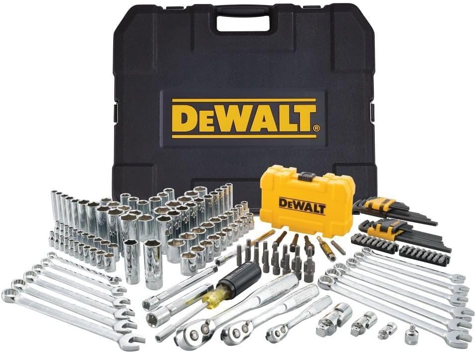 DEWALT DWMT73803, Mechanics Tools Kit and Socket Set, 168-Piece