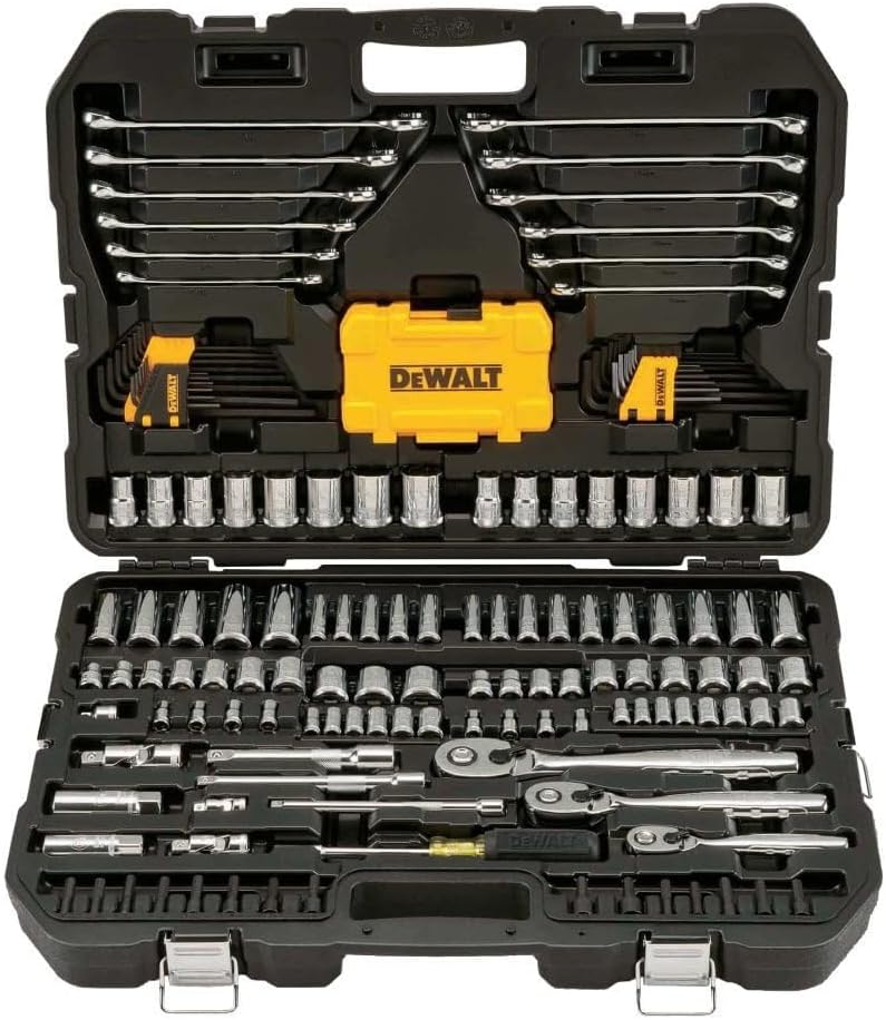 DEWALT DWMT73803, Mechanics Tools Kit and Socket Set, 168-Piece