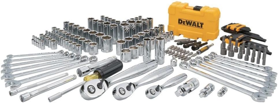 DEWALT DWMT73803, Mechanics Tools Kit and Socket Set, 168-Piece