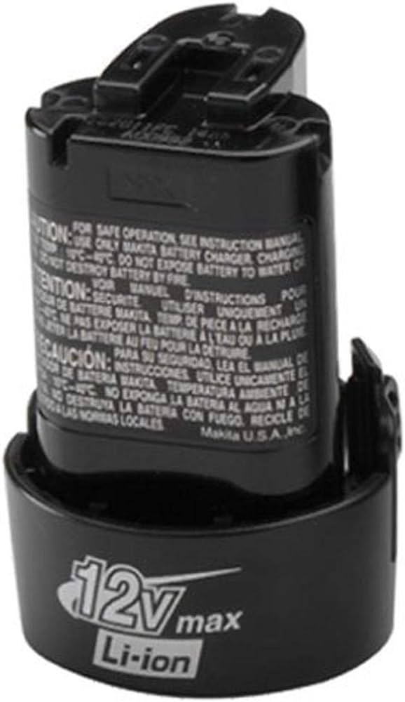 Makita 195332-9, 12V Battery 1.3Ah (Stick Type)