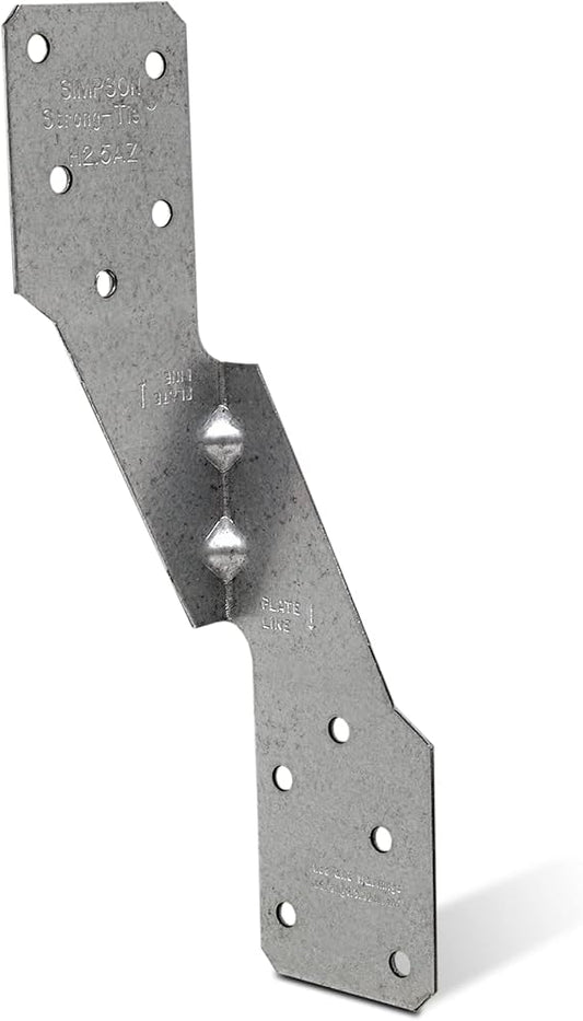 Simpson Strong Tie H2.5A, 18-Gauge Galvanized Hurricane Tie