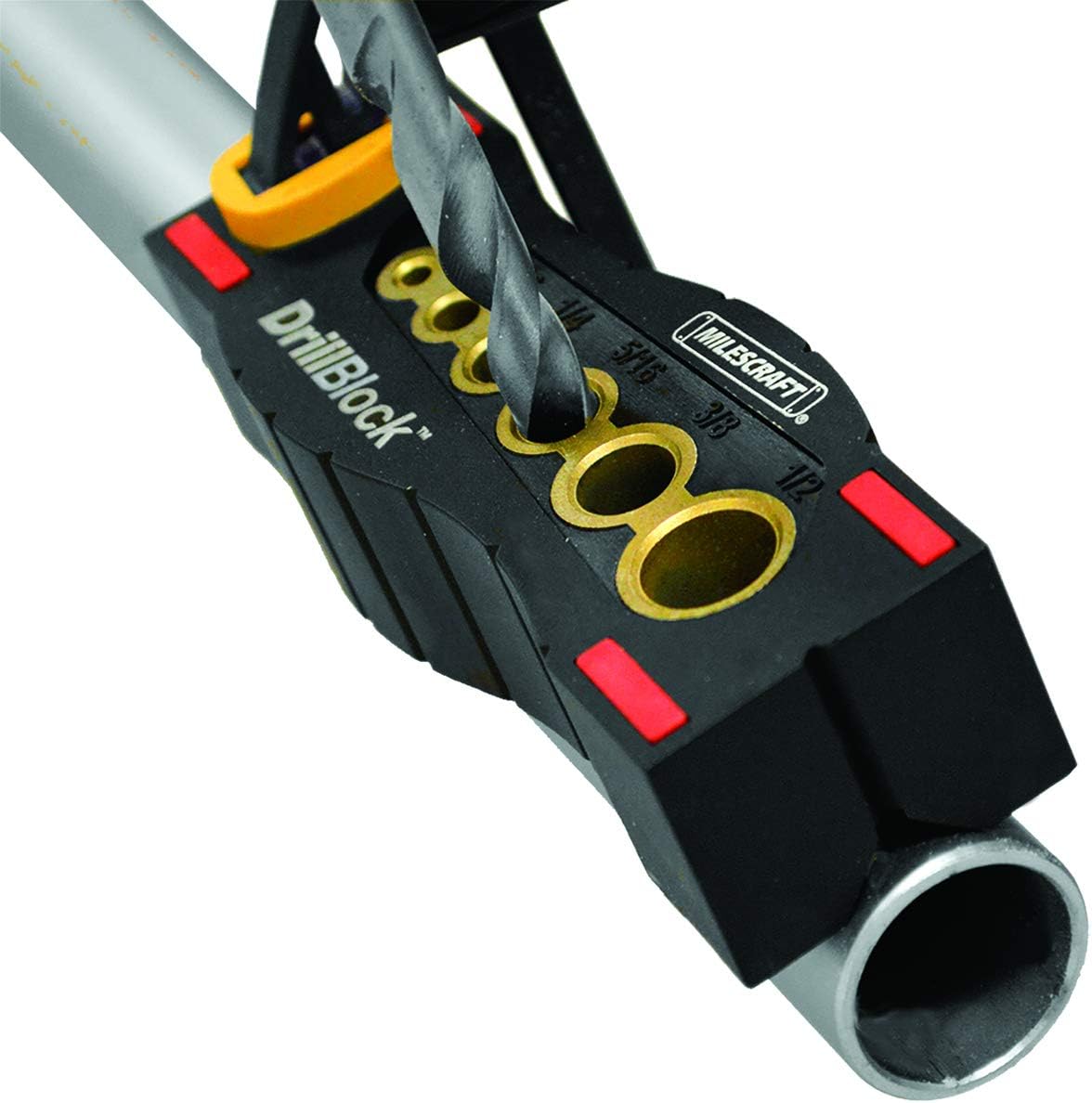 Milescraft 1312, Drill Block (Imperial) Handheld Drilling Guide