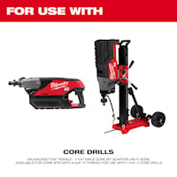 Milwaukee 48-17-5045, 4-1/2" Diamond Ultra Wet Core Bit