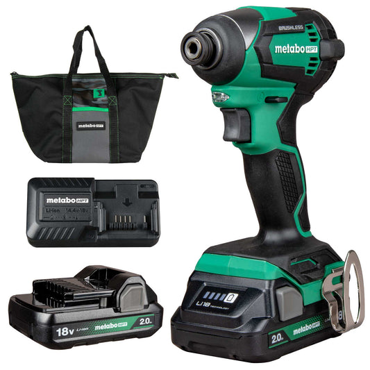 Metabo HPT WH18DEXM, 18V MultiVolt Cordless Impact Driver Kit