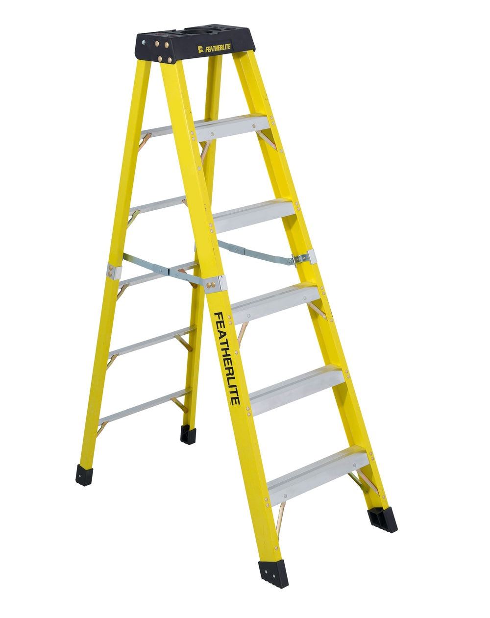 Featherlite 6406, 6' Extra-Heavy Duty Fiberglass Stepladder (IN-STORE PICKUP ONLY)