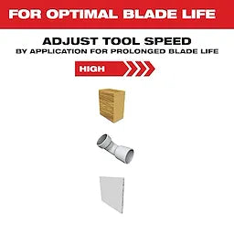 Milwaukee 49-25-1111, OPEN-LOK 2-1/2" HCS WOOD BLADE 1PK