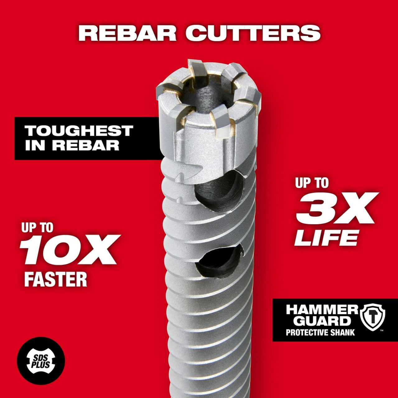 Milwaukee 48-20-6721, SDS+ 1" X 12" Rebar Cutter (Copy)