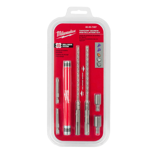 Milwaukee 48-20-7497, Concrete Screw Installation Kit
